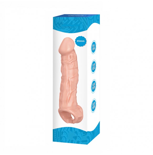 PLEASE ME Steel Canon Lasting Penis Sleeve (L:19.7cm - D:3.8cm)